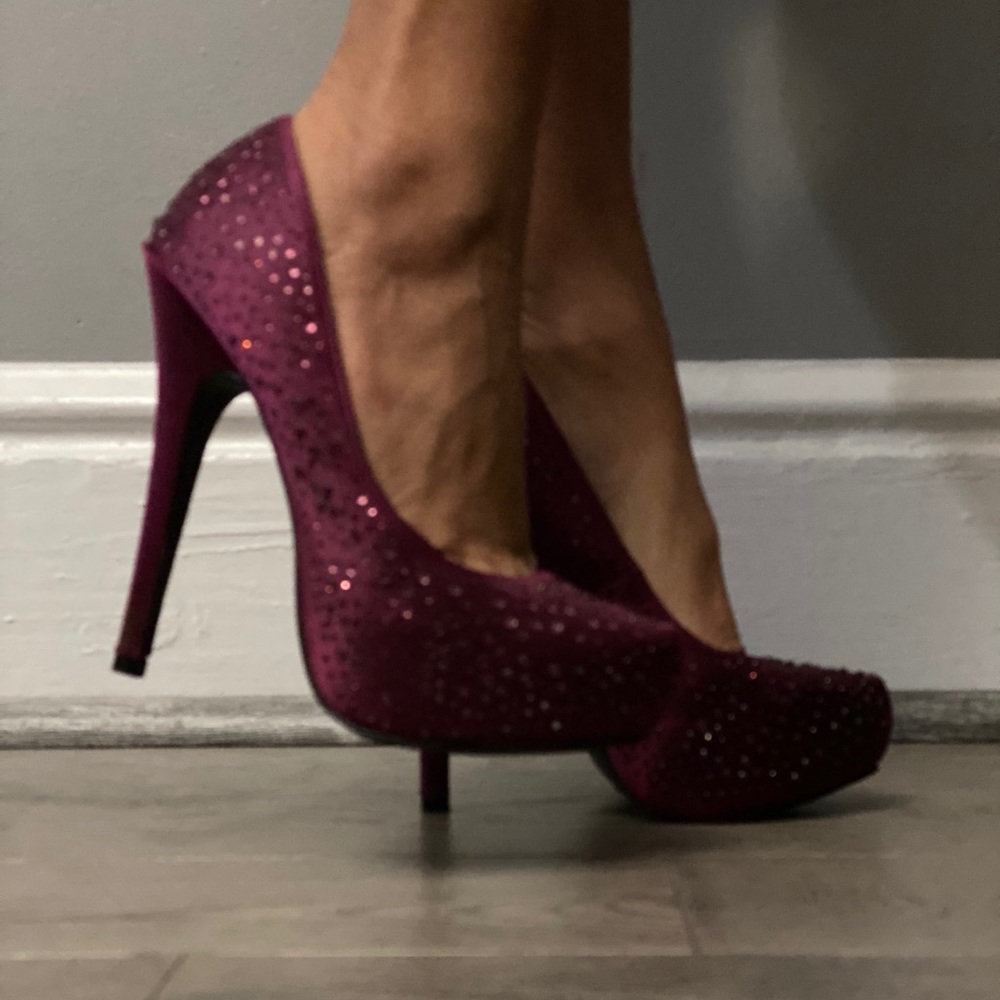 Bakers purple heels